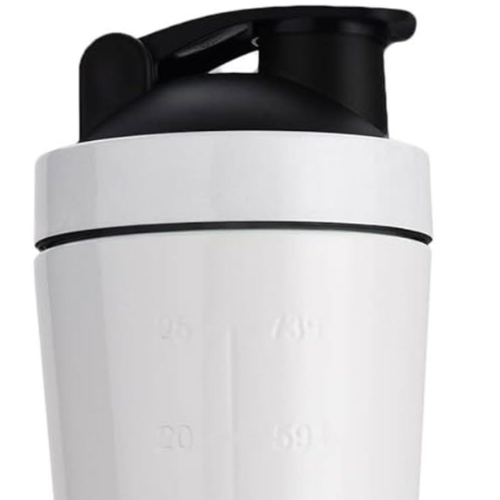 Stainless Steel Shaker 750ml (White)